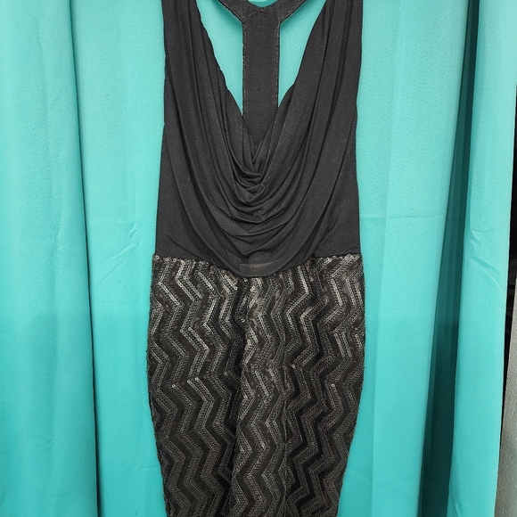 Women's HILON Mini Dress Black from SKY. Size L - Picture 5 of 6